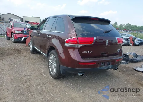 2012 Lincoln Mkx from USA, damaged, VIN 2LMDJ8JK9CBL18733